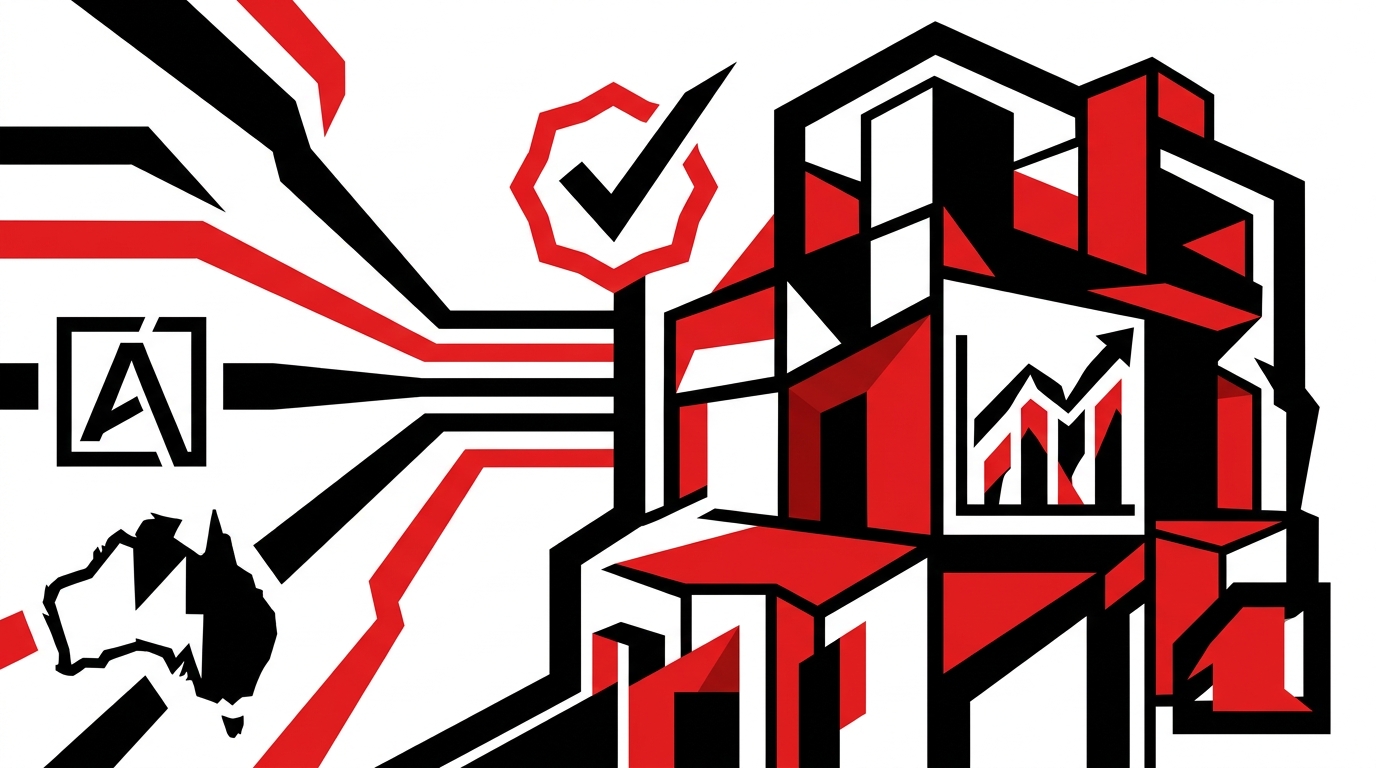 NSW Fair Trading logo and construction site background representing lead generation regulations